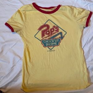 Riverdale Pop’s Chock’it Shoppe  XS USED some light paint splatter as pictured